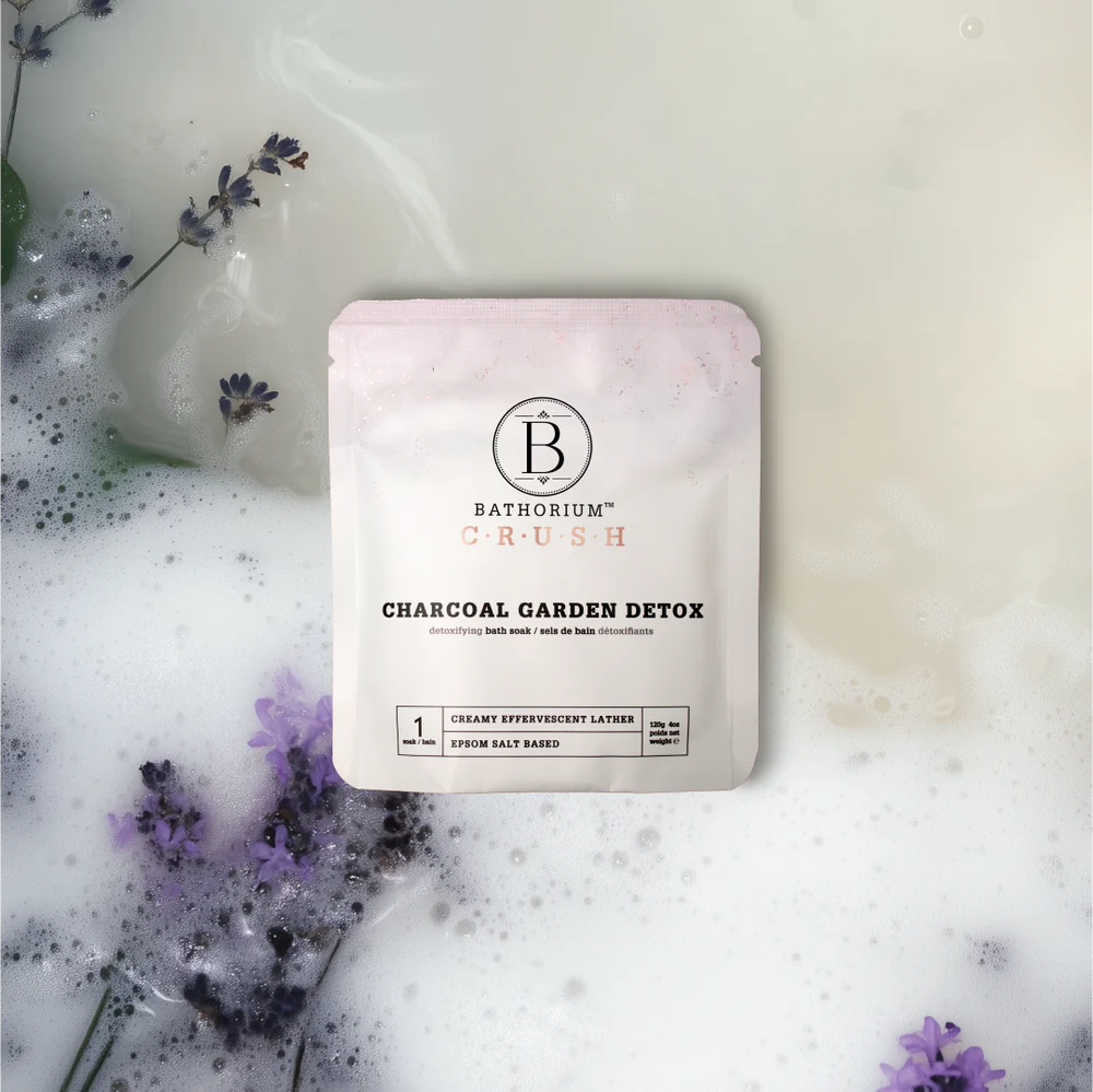 Charcoal Garden Detox Crush Soak 120g (1 bath)