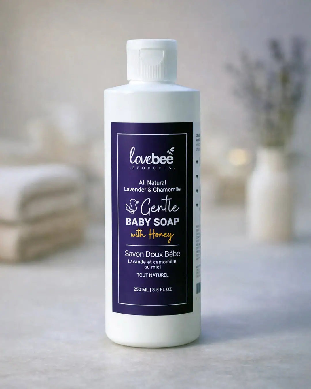 Gentle Baby Soap: Lavender & Chamomile with Honey