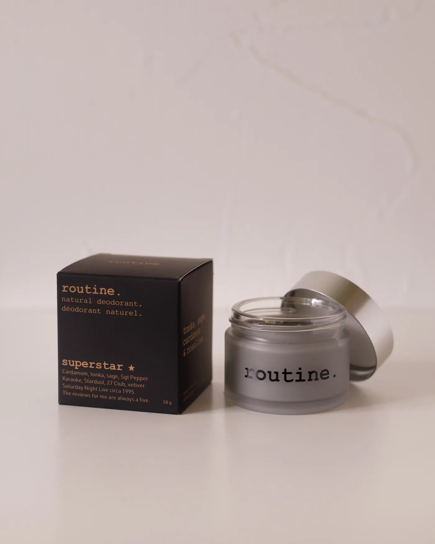 Natural Deodorant: SUPERSTAR (Jar)