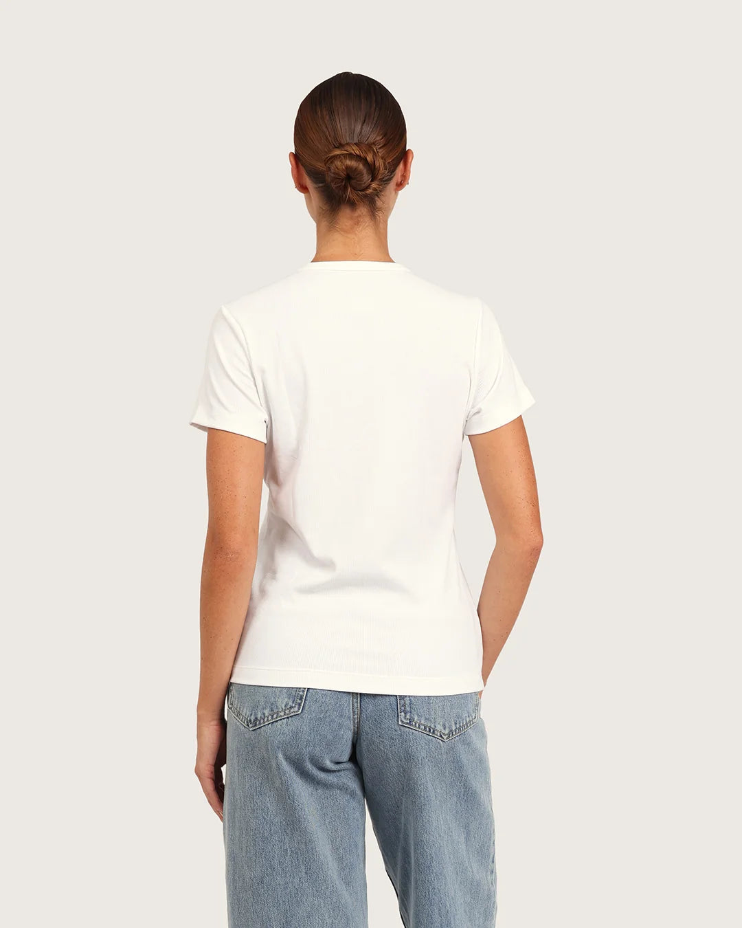 Boody Women's Ribbed Crew Neck