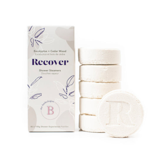 Shower Steamers Box: Recover (Eucalyptus + Cedar Wood)