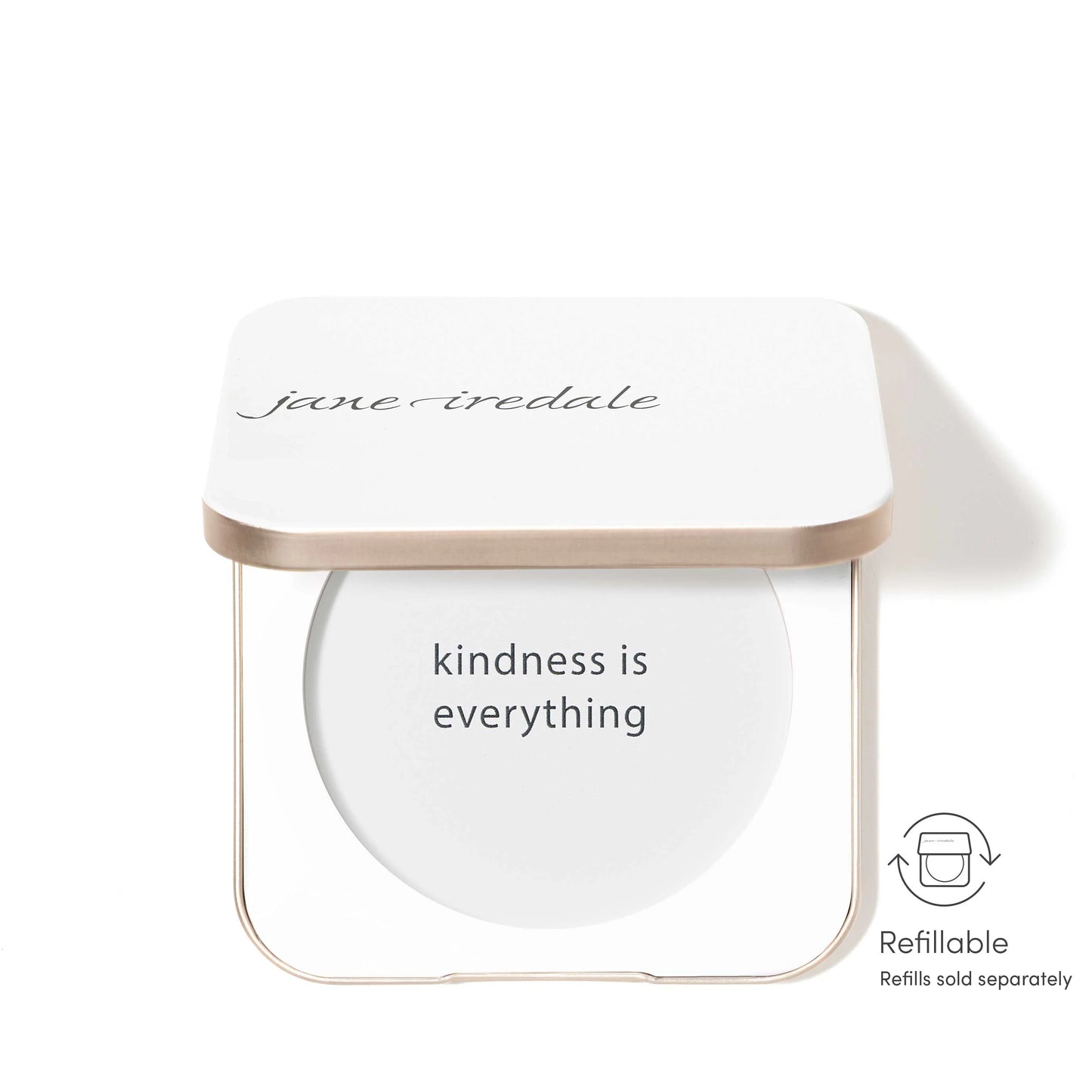 Jane Iredale Refillable Compact (White)