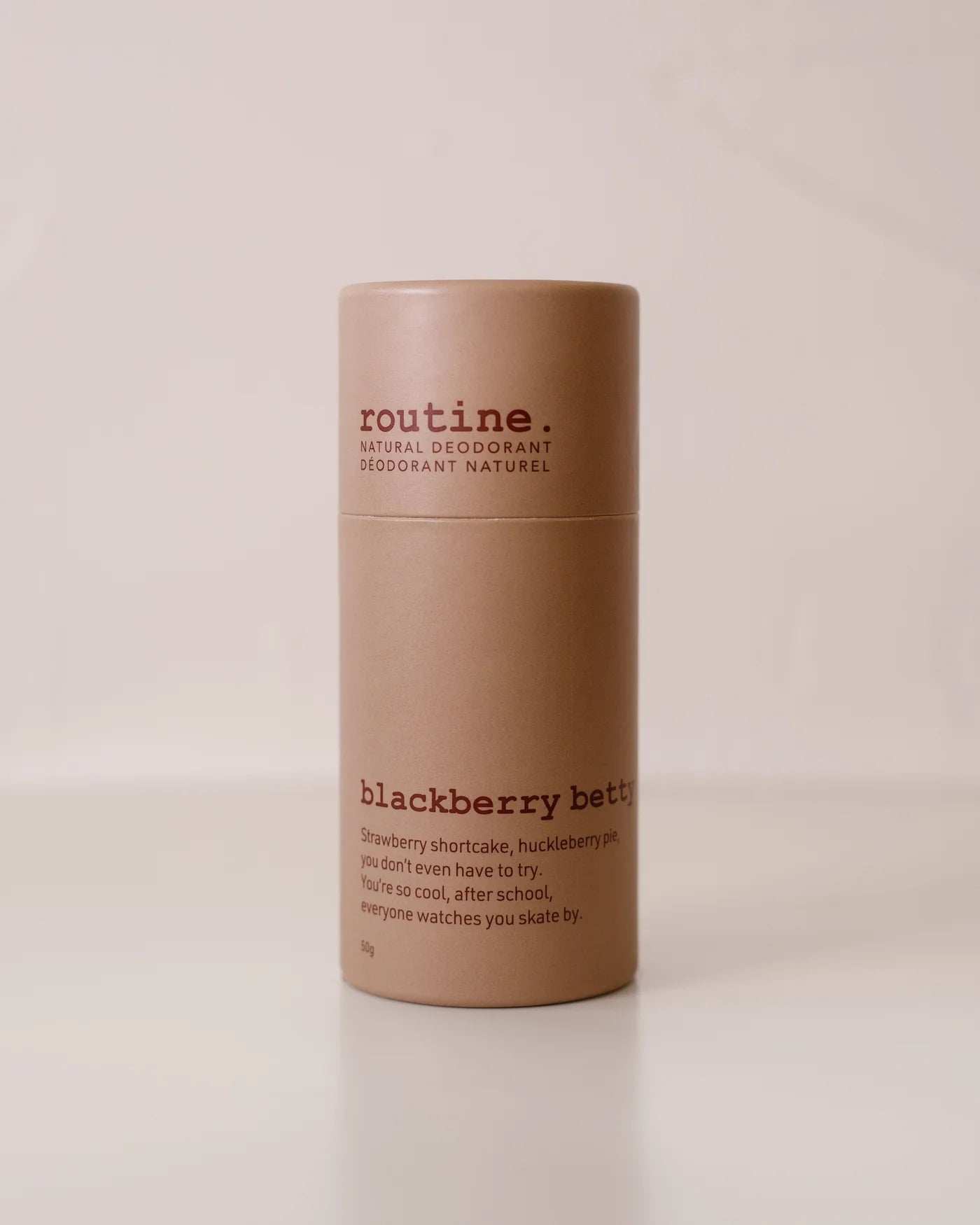 Natural Deodorant: Blackberry Betty (Stick)