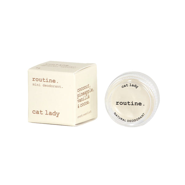 Natural Deodorant Mini Tester: Cat Lady