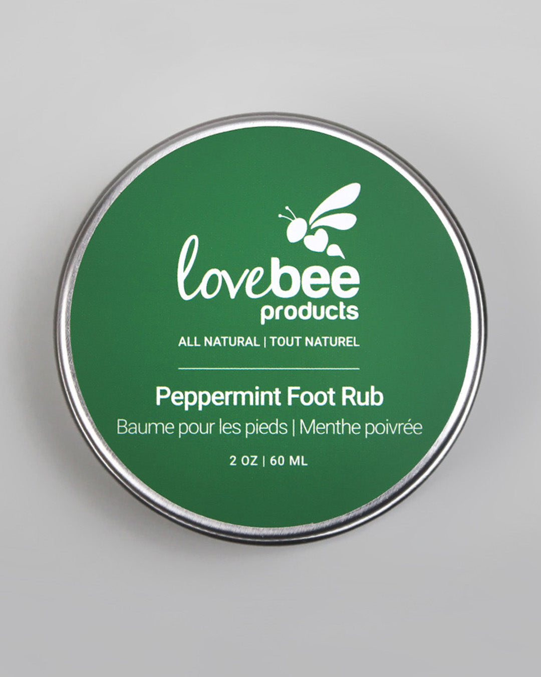 Peppermint Foot Rub (Tin)