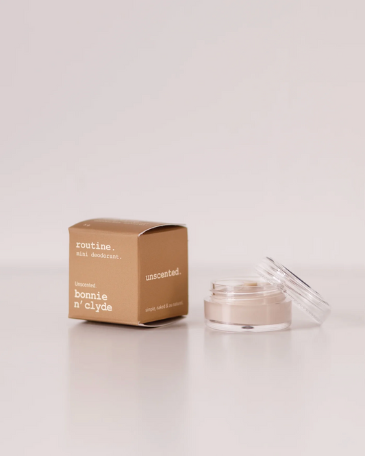 Natural Deodorant Mini Tester: Bonnie n'Clyde