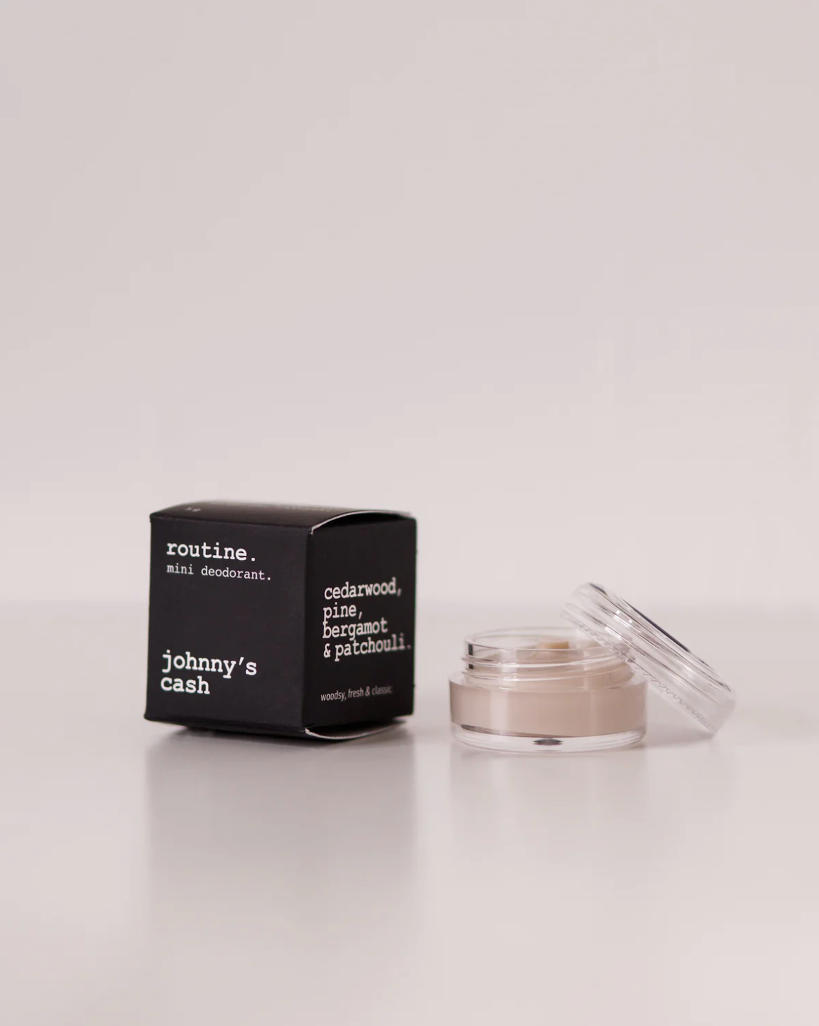 Natural Deodorant Mini Tester: Johnny's Cash
