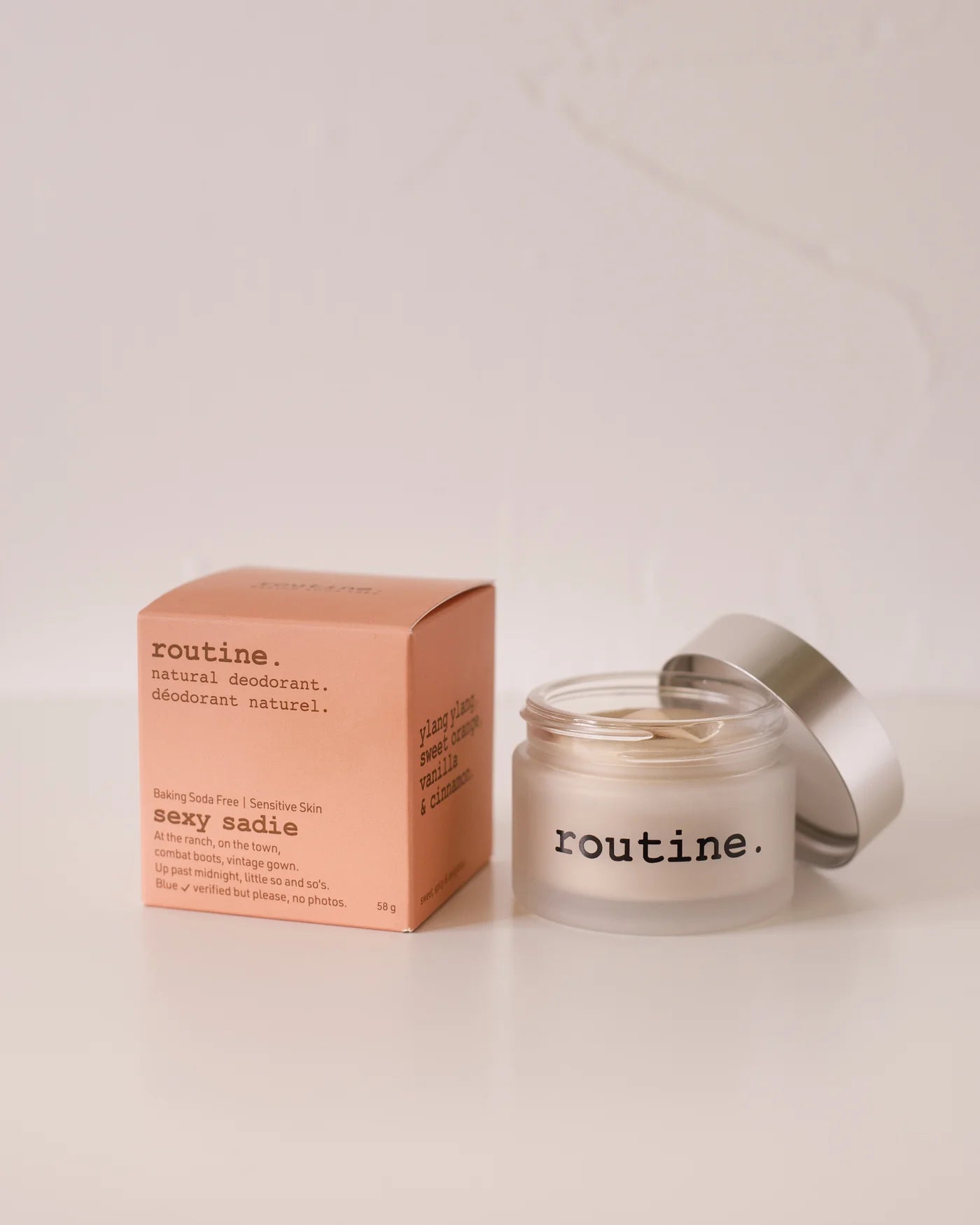 Natural Deodorant Mini Tester: Sexy Sadie