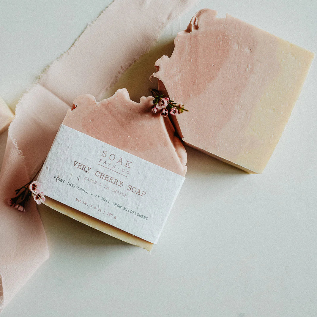 SOAK BATH CO - Very Cherry Bar Soap