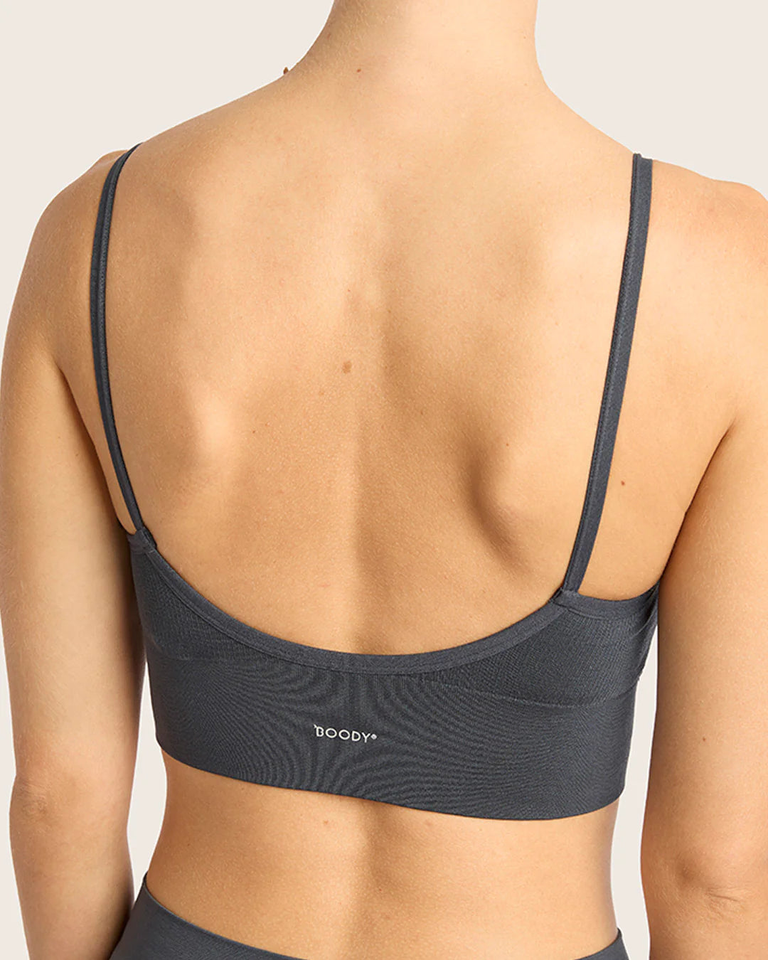 Boody Ribbed Low Back Bra