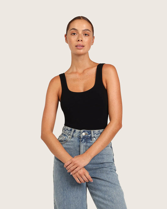 Boody Women's Square Neck Bodysuit