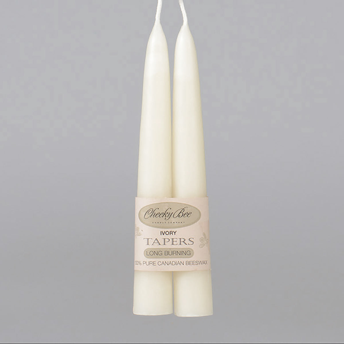 Cheeky Bee Candle 6" Ivory Tapers